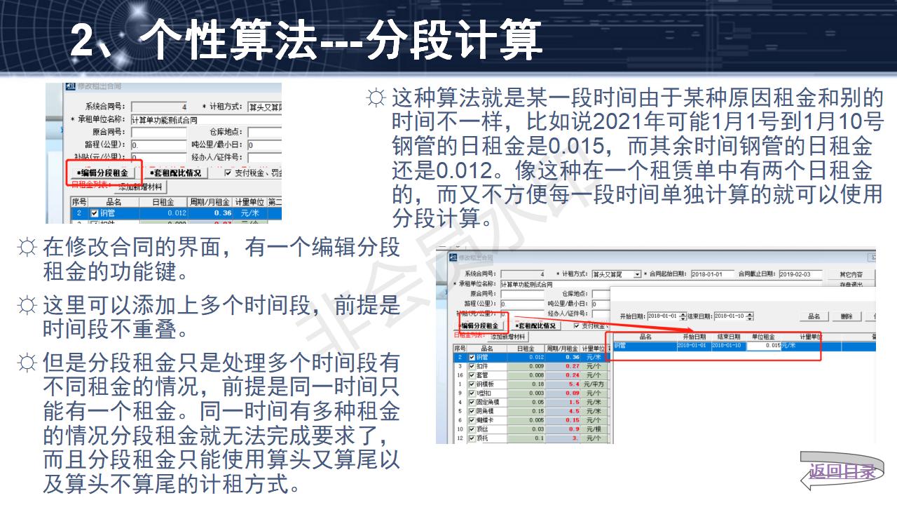 问题14--租金算法